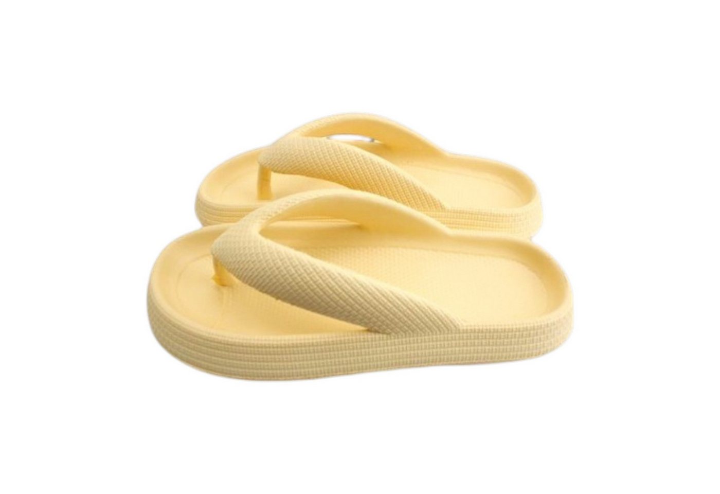 VewoTex Damen Badeschuhe » Basic Sandalen » leichte Badelatschen Badeschuh (1 Paar, 1-tlg., Kein Set) Badesandalen » Sommer Garten Schuhe (gelb)