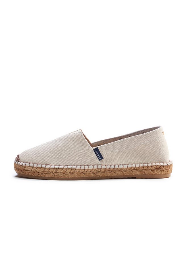 VISCATA Barceloneta Espadrille aus Baumwolle und Natur-Jute hergestellt