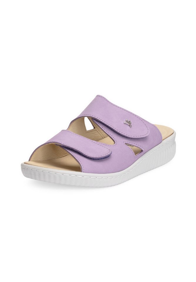vitaform Damen Pantoletten Nubukleder Pantolette