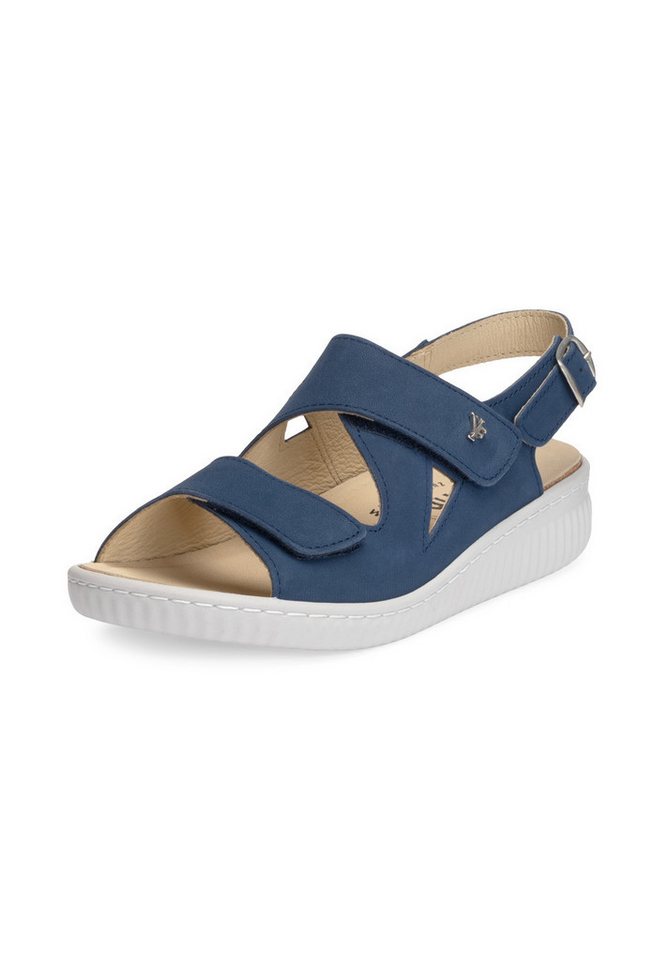 vitaform Damen Sandalen Nubukleder Sandale (beige)