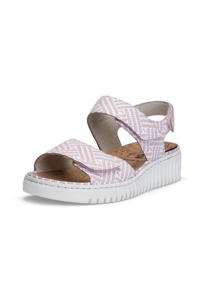 vitaform Damen Sandalen Nubukleder Sandale (rosa)