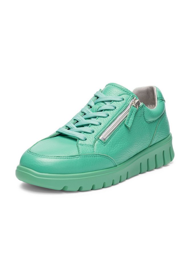 vitaform Damen Sneaker Hirschleder Sneaker (blau)