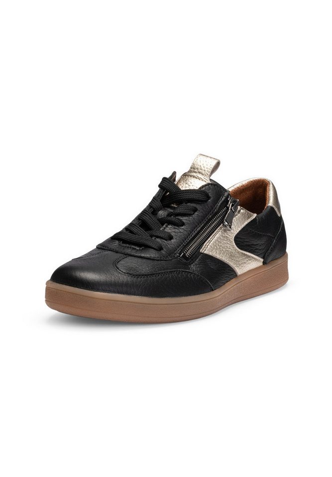 vitaform Damen Sneaker Hirschleder Sneaker (schwarz)
