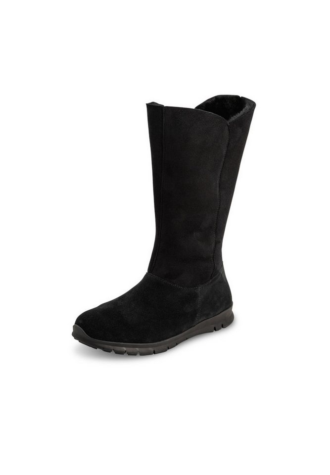 vitaform Damen Stiefel Veloursleder & Doubleface Stiefel
