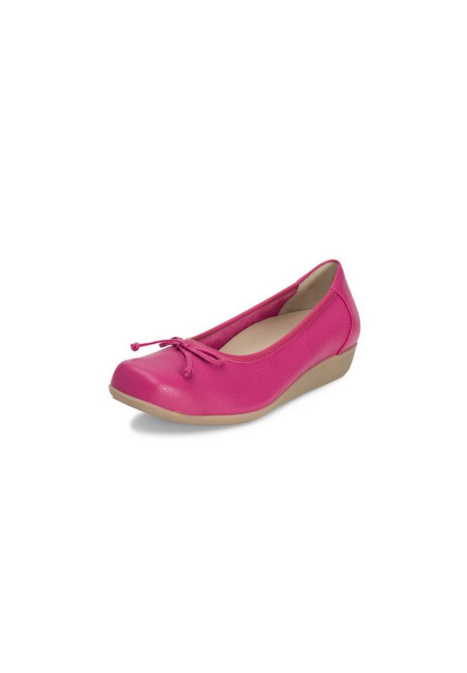 vitaform Damenschuhe Ballerina Hirschleder Ballerina (schwarz)