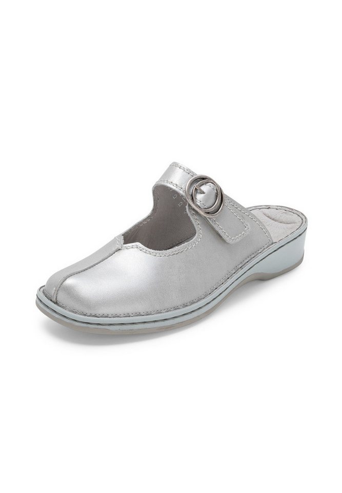 vitaform Damen Clogs Softnappaleder Clog