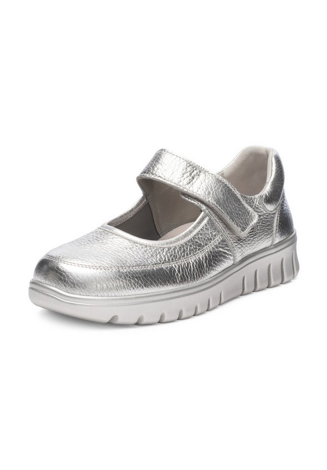 vitaform Damenschuhe Mary-Jane Hirschleder Ballerina