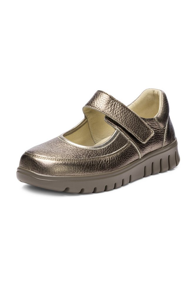 vitaform Damenschuhe Mary-Jane Hirschleder Ballerina
