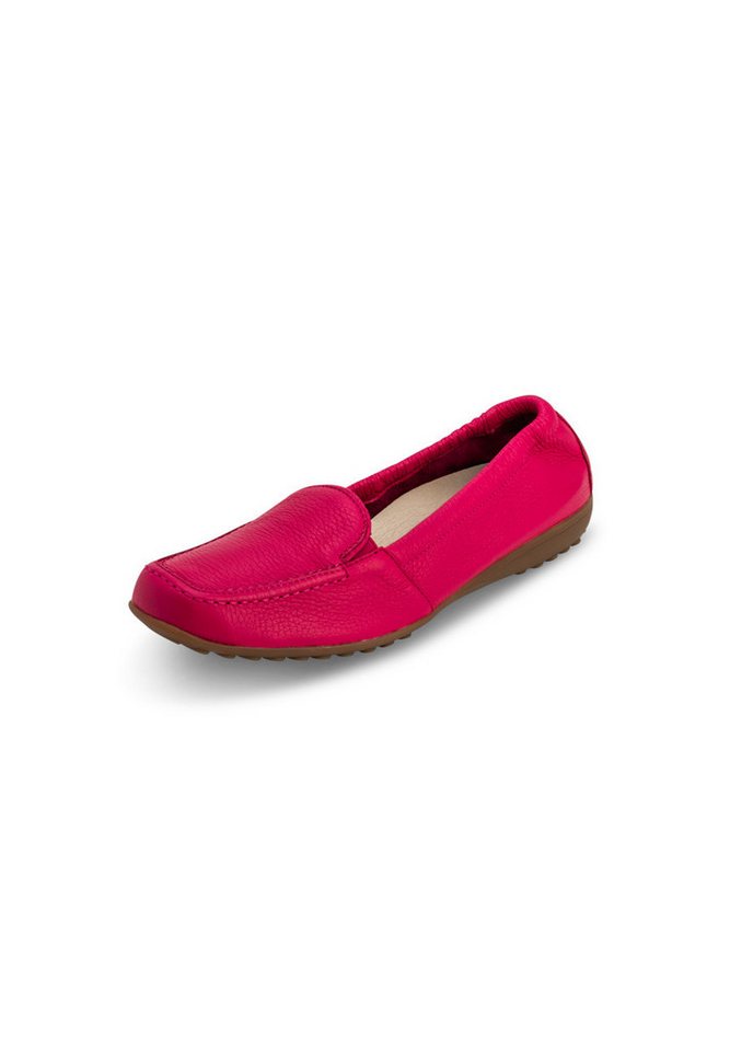 vitaform Damenschuhe Mokassin Hirschleder Mokassin (rosa)