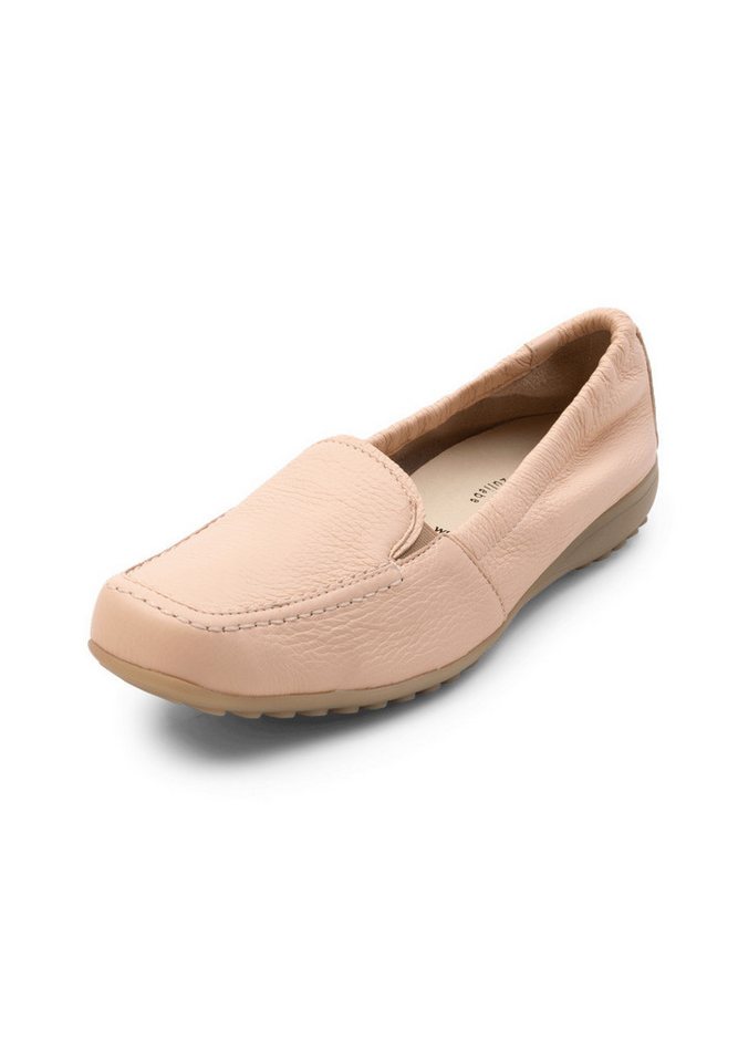 vitaform Damenschuhe Mokassin Hirschleder Mokassin (rosa)
