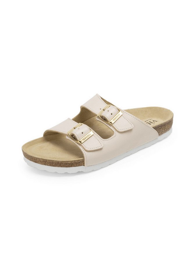 vitaform Damen Pantoletten Softnappaleder Pantolette