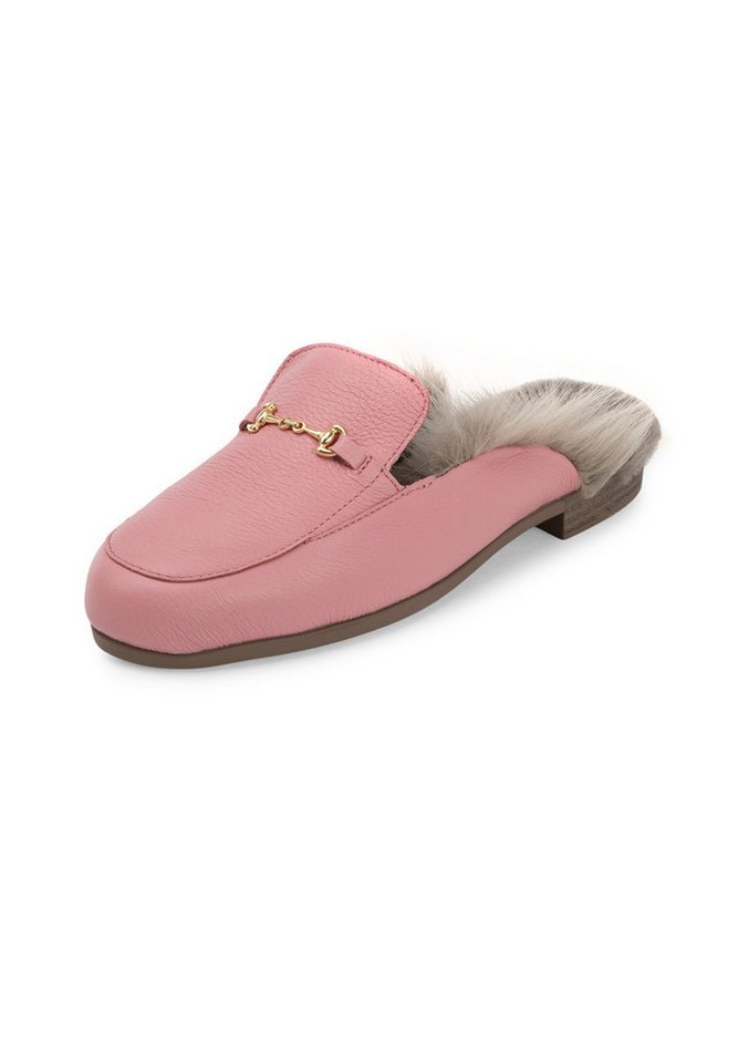 vitaform Damenschuhe Sabot Hirschleder Sabot (schwarz)