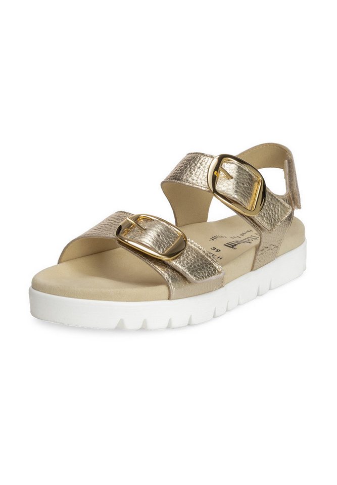 vitaform Damenschuhe Sandale Hirschleder Sandale (gold)