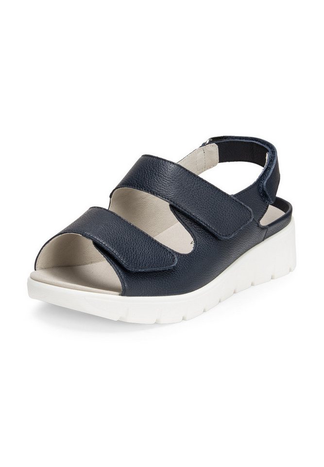 vitaform Damenschuhe Sandale Nappaleder Sandale (blau)