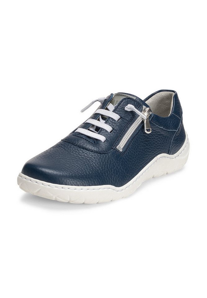 vitaform Damenschuhe Sneaker Hirschleder Sneaker (blau)