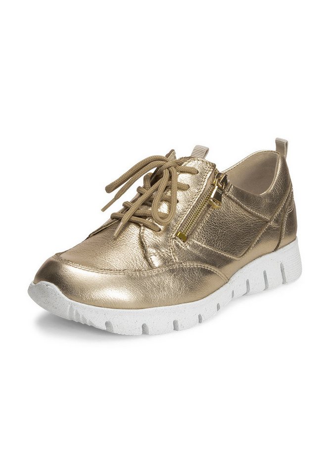 vitaform Damenschuhe Sneaker Hirschleder Sneaker (gold)