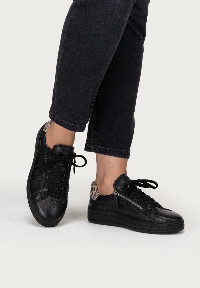 vitaform Damenschuhe Sneaker Hirschleder Sneaker (schwarz)