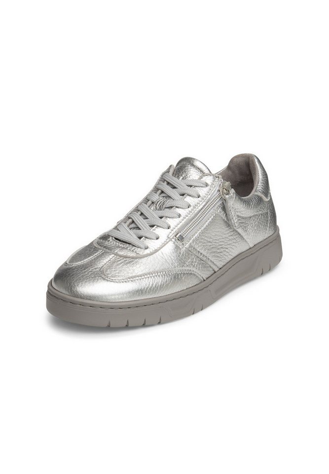 vitaform Damenschuhe Sneaker Hirschleder Sneaker (silber)