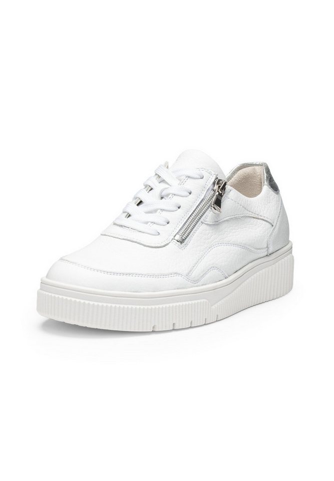 vitaform Damen Sneaker Hirschleder Sneaker (weiß)