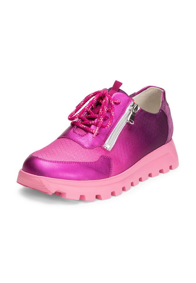 vitaform Damenschuhe Sneaker Leder/Textil Sneaker (lila)