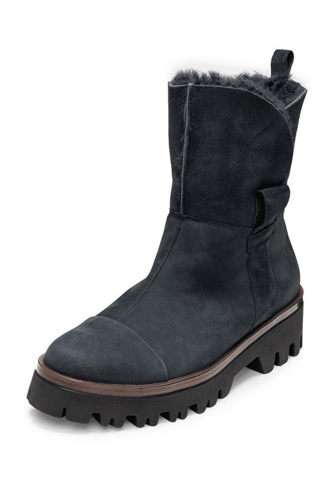 vitaform Damenschuhe Stiefelette Nubukleder Stiefelette