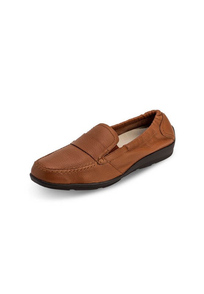 vitaform Herrenschuhe Mokassin Hirschleder Mokassin (braun)