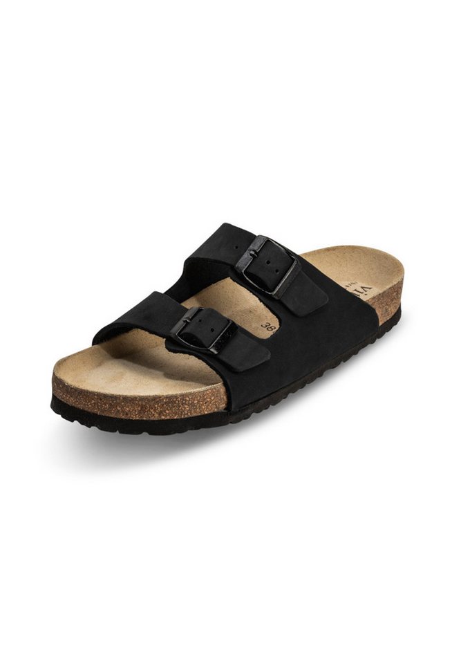 vitaform Unisex Pantoletten Vollrindleder Pantolette