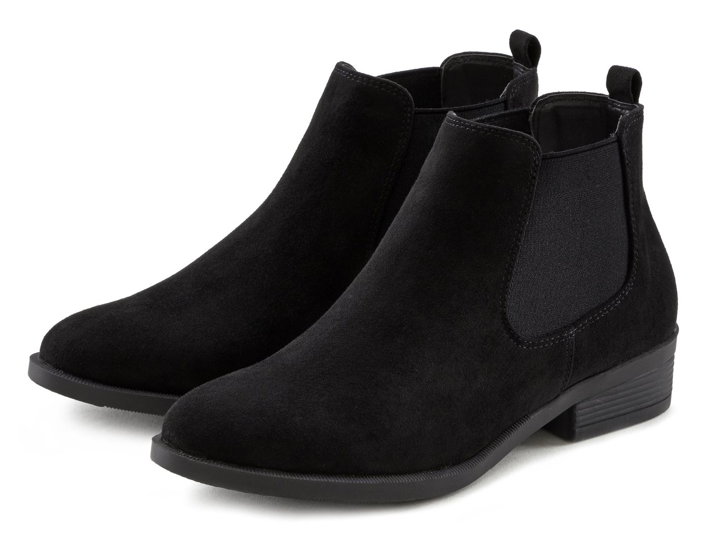 Vivance Chelseaboots bequem zum Reinschlüpfen, Stiefelette, Ankle Boots VEGAN