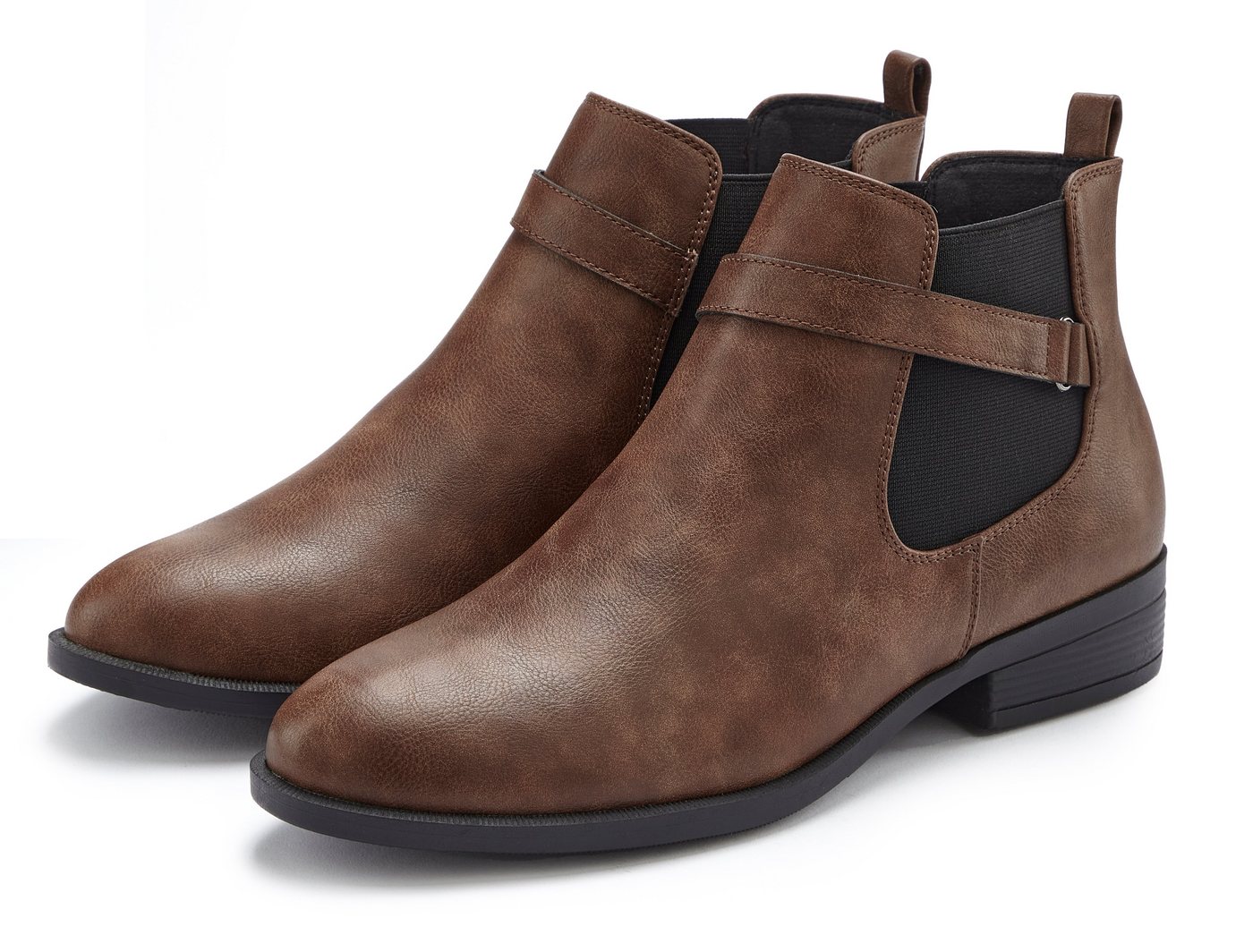 Vivance Chelseaboots mit Stretch-Einsatz, Stiefelette, Ankle Boots VEGAN