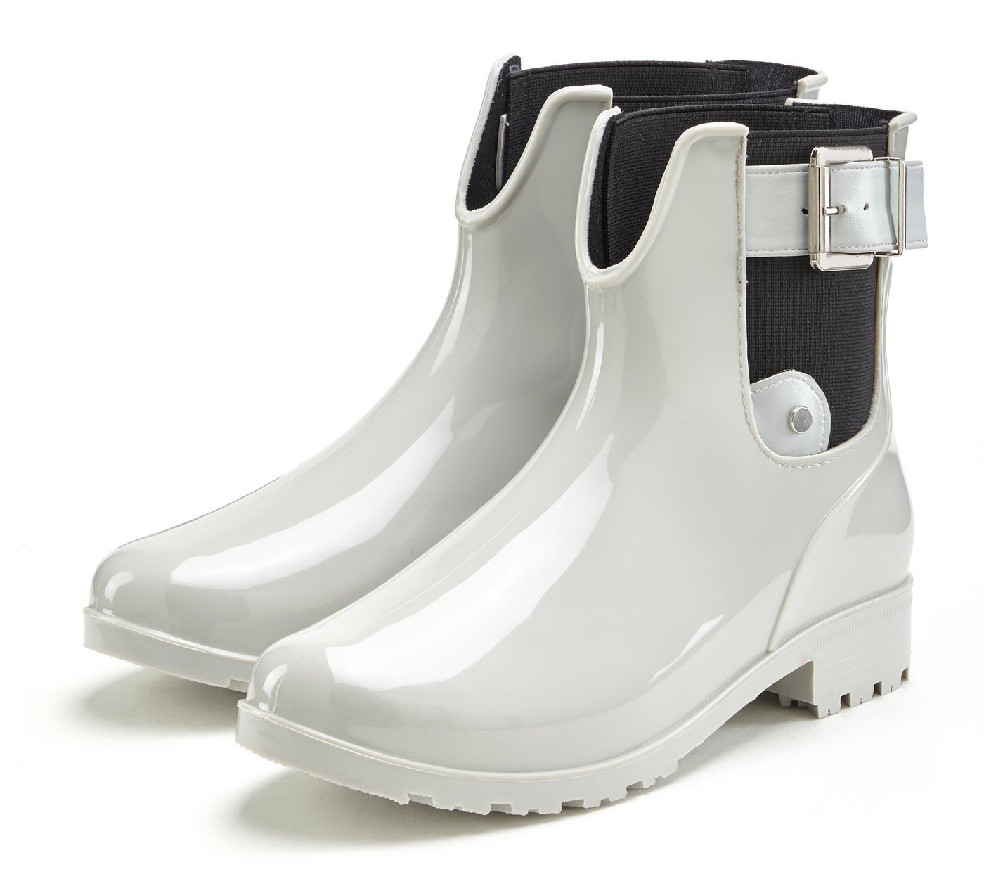 Vivance Gummistiefelette Gummistiefel im Chelsea-Look, Schlupfstiefel, Boots, Stiefel VEGAN