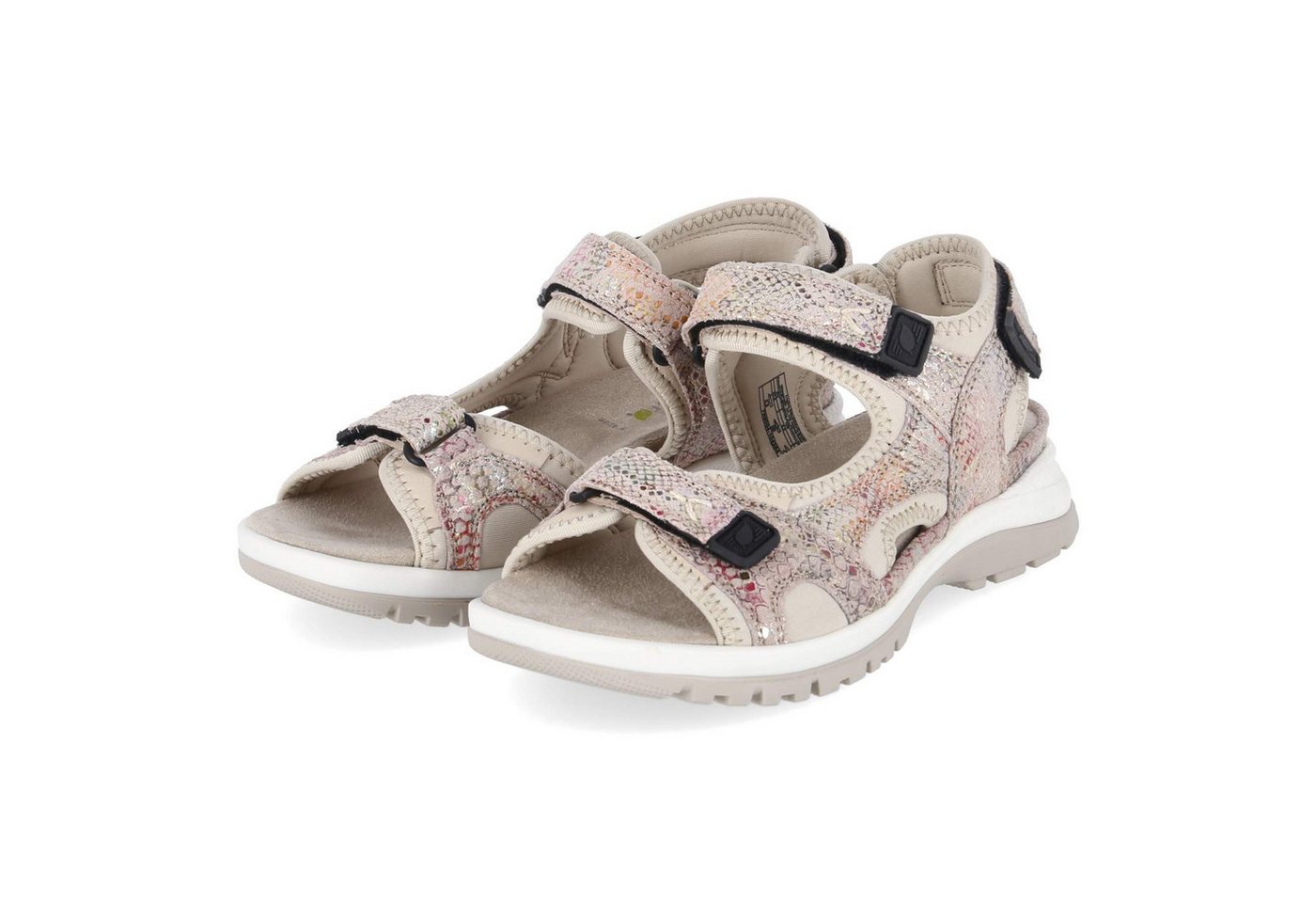 Waldläufer 769004-104/264 Damen Rauleder rosa Sandalette