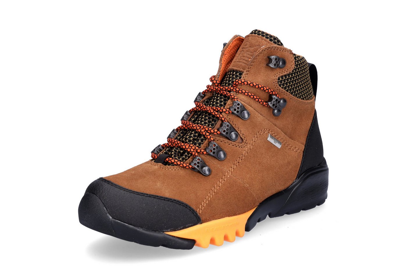 Waldläufer Damen Schnürboot Amiata cognac Schnürboots