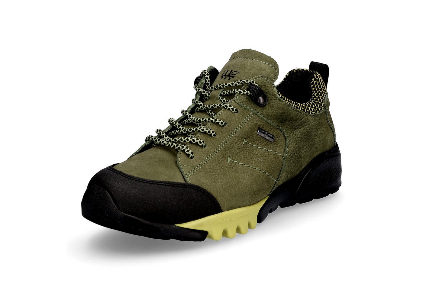 Waldläufer Damen Schnürschuh Amiata olivegrün Schnürschuh