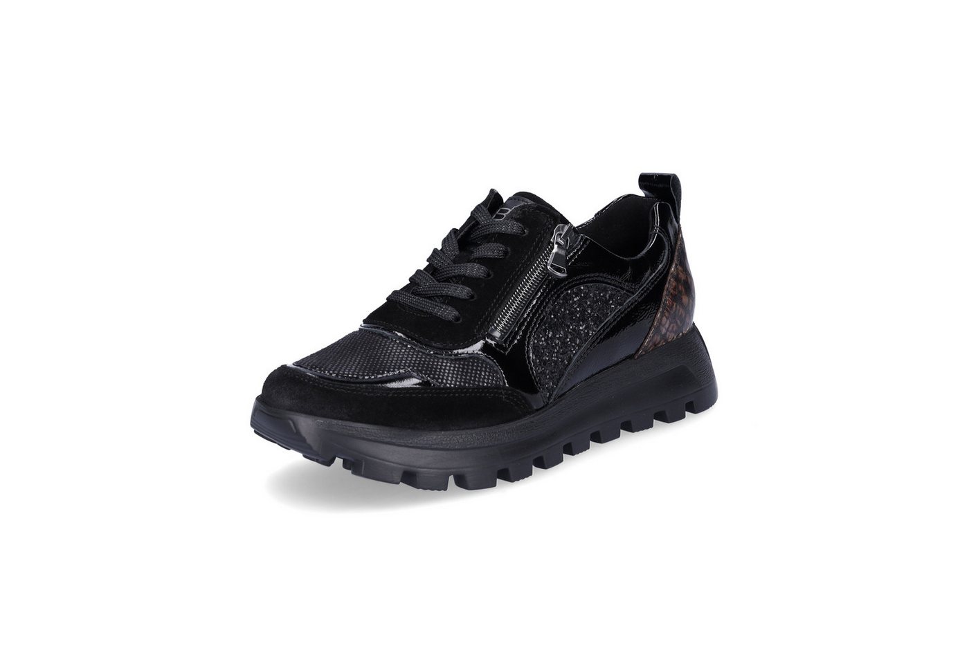 Waldläufer Damen Sneaker Ajala schwarz Sneaker