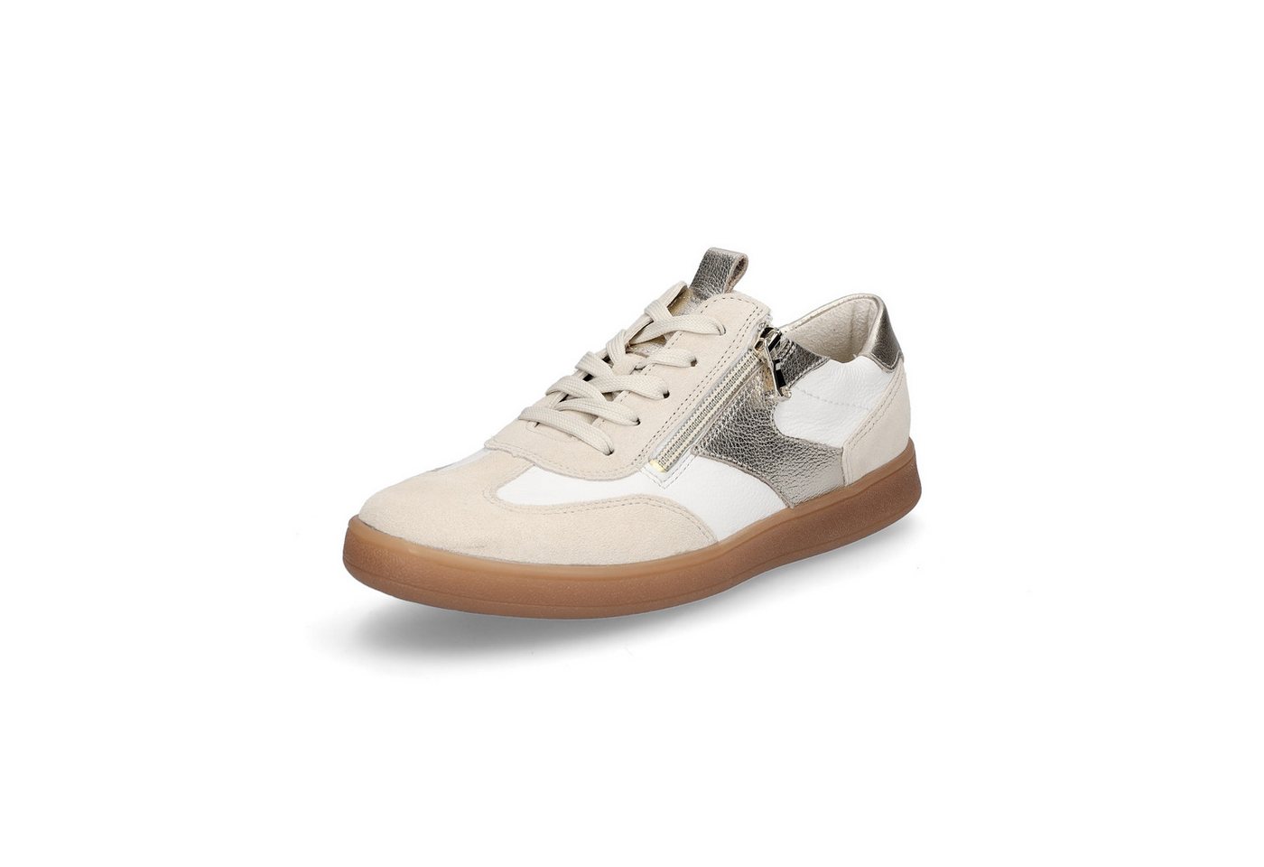 Waldläufer Damen Sneaker H-Daisy beige weiß Sneaker