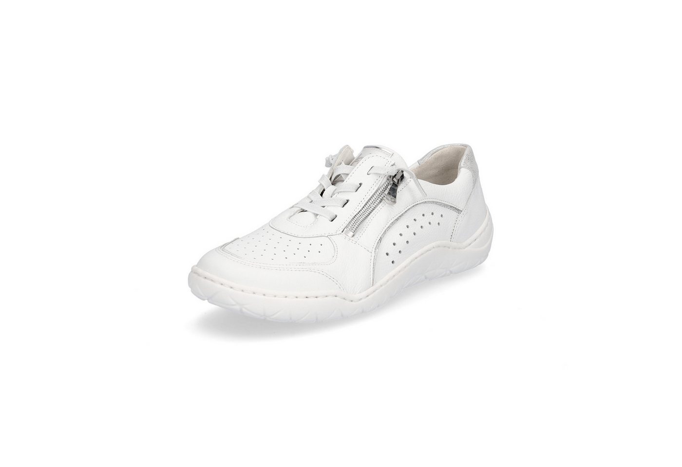 Waldläufer Damen Sneaker Milena weiß Sneaker