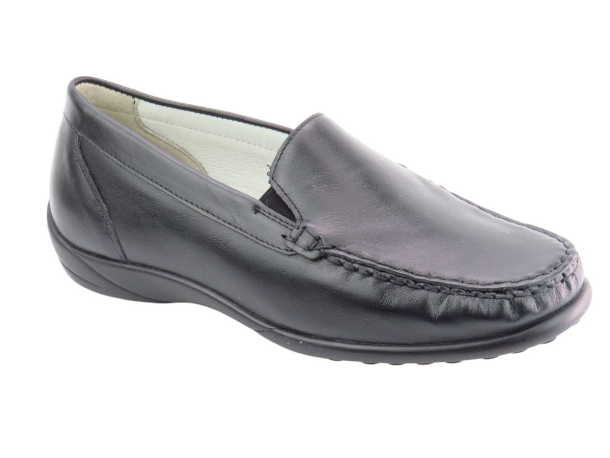 Waldläufer Form Kläre memphis schw. Slipper