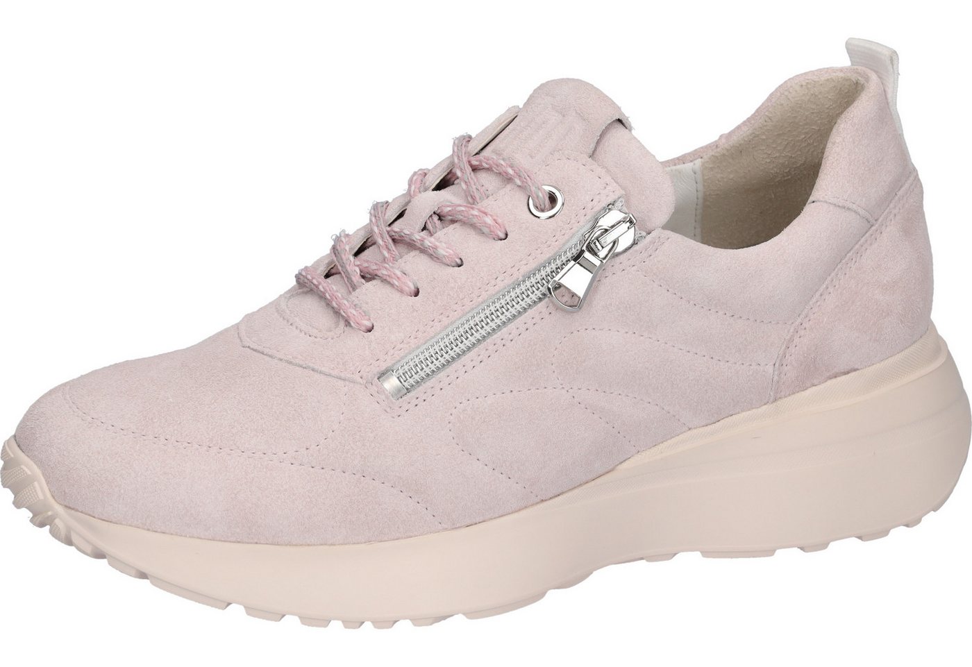 Waldläufer G-JESSY Keilsneaker Freizeitschuh, Halbschuh, Schnürschuh in Bequemweite G (weit) (rosé)