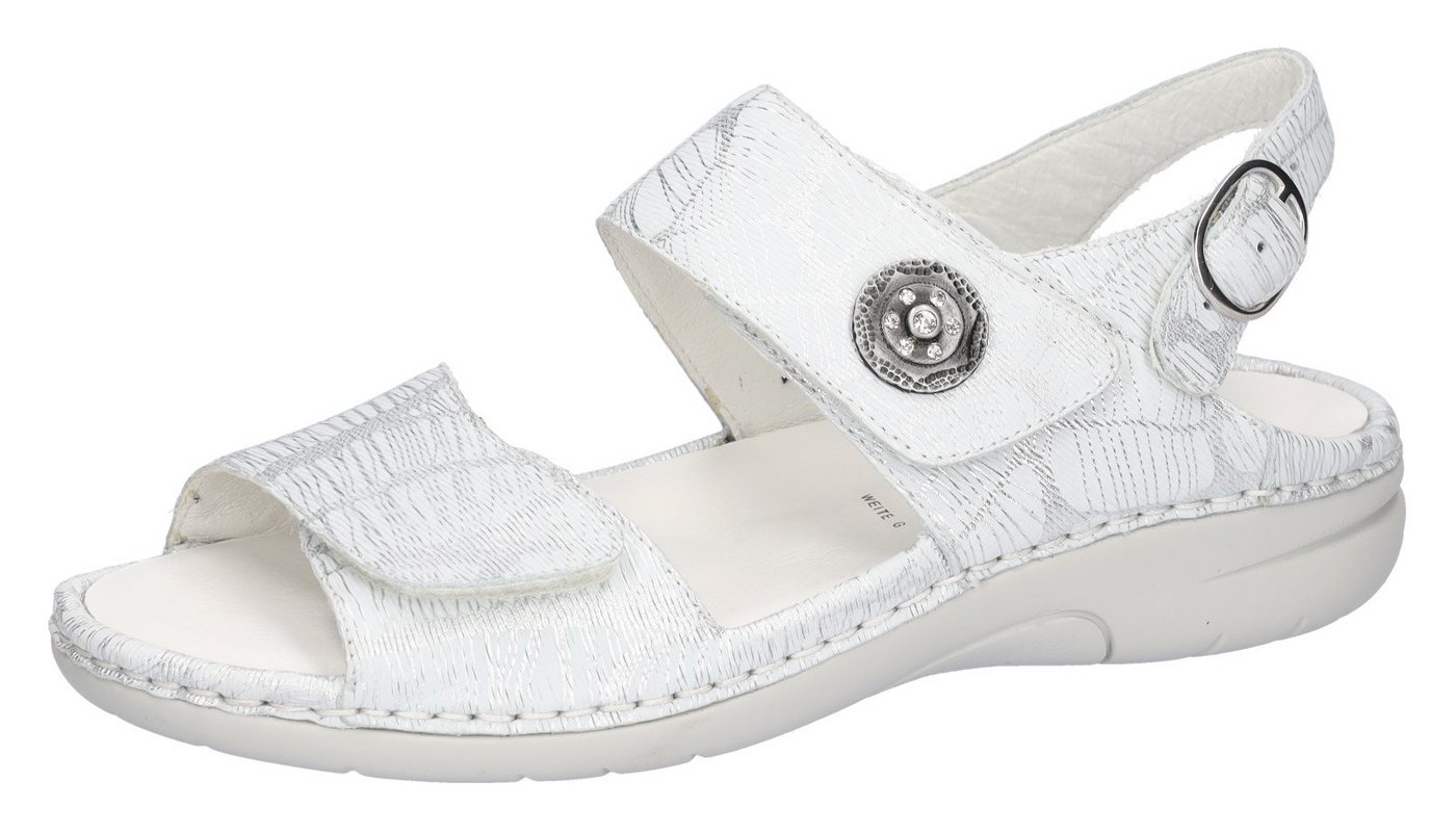 Waldläufer Gunna Sandale, Sommerschuh, Sandalette, Keilabsatz, in bequemer Schuhweite G