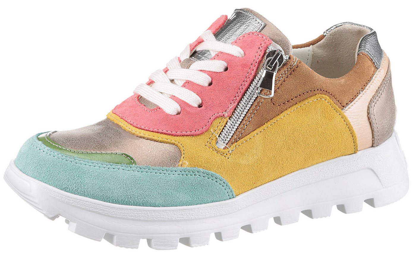 Waldläufer H-AJALA Plateausneaker, Schnürer, Halbschuh Komfortschuh in H-Weite (sehr weit)