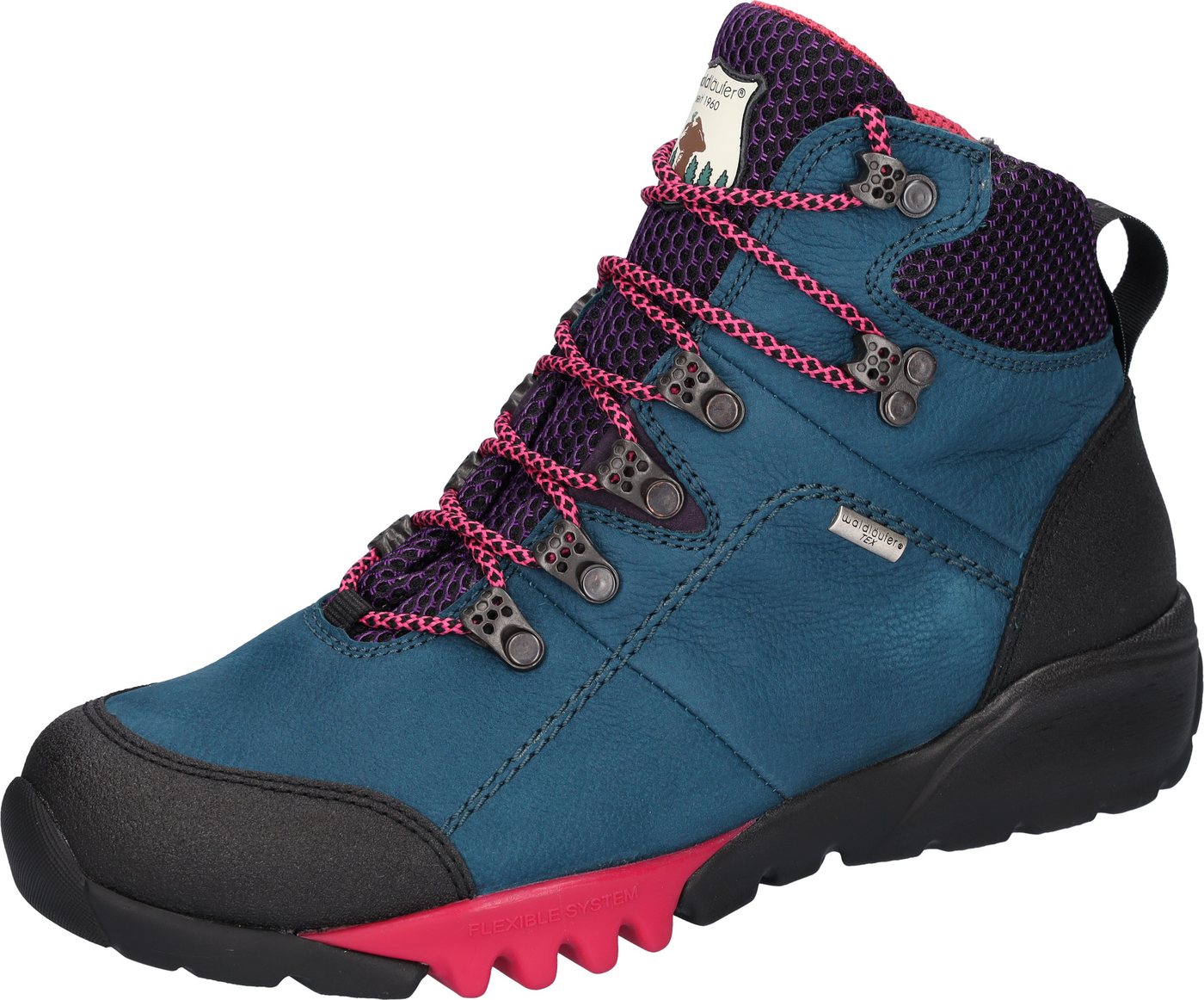 Waldläufer H-AMIATA Trekkingschuh, Outdoorboots, Schnürboots, TEX-Membran, Bequemweite H (sehr weit)