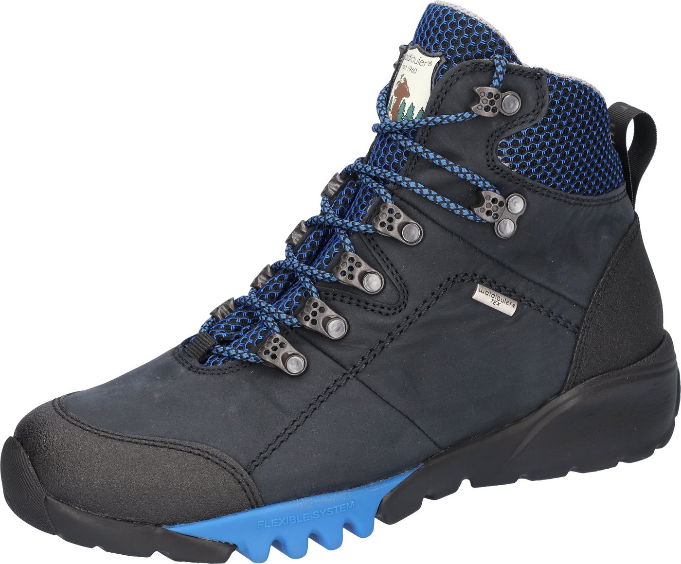 Waldläufer H-AMIATA Trekkingschuh, Outdoorboots, Schnürboots, TEX-Membran, Bequemweite H (sehr weit)