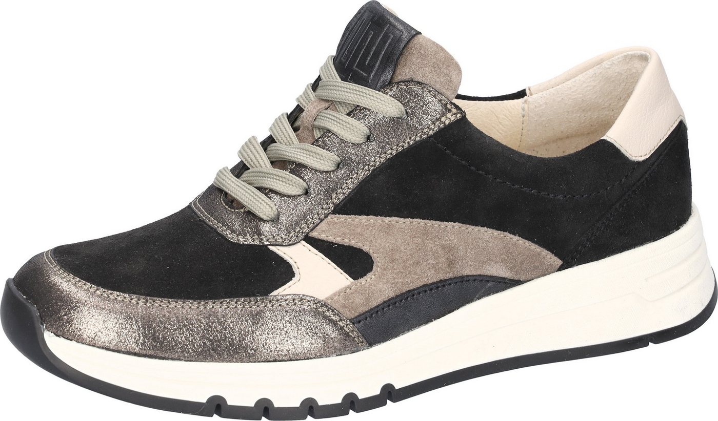 Waldläufer H-APRIL Keilsneaker Bequemschuh, Halbschuh, Schnürschuh mit weichem Schaftrand