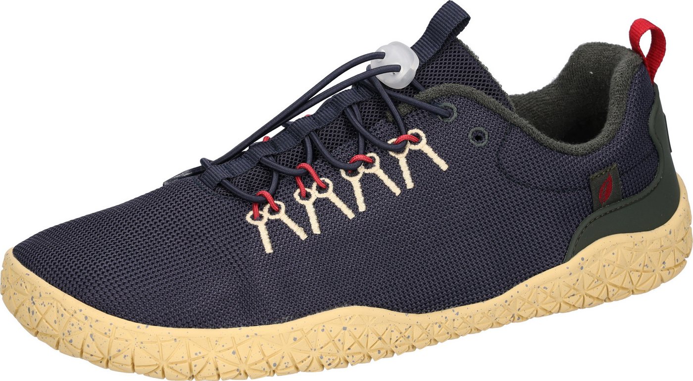 Waldläufer H-BORIS Barfußschuh Schlupfschuh, Sneaker, Sommerschuh in Komfortweite H (sehr weit) (blau/grün)