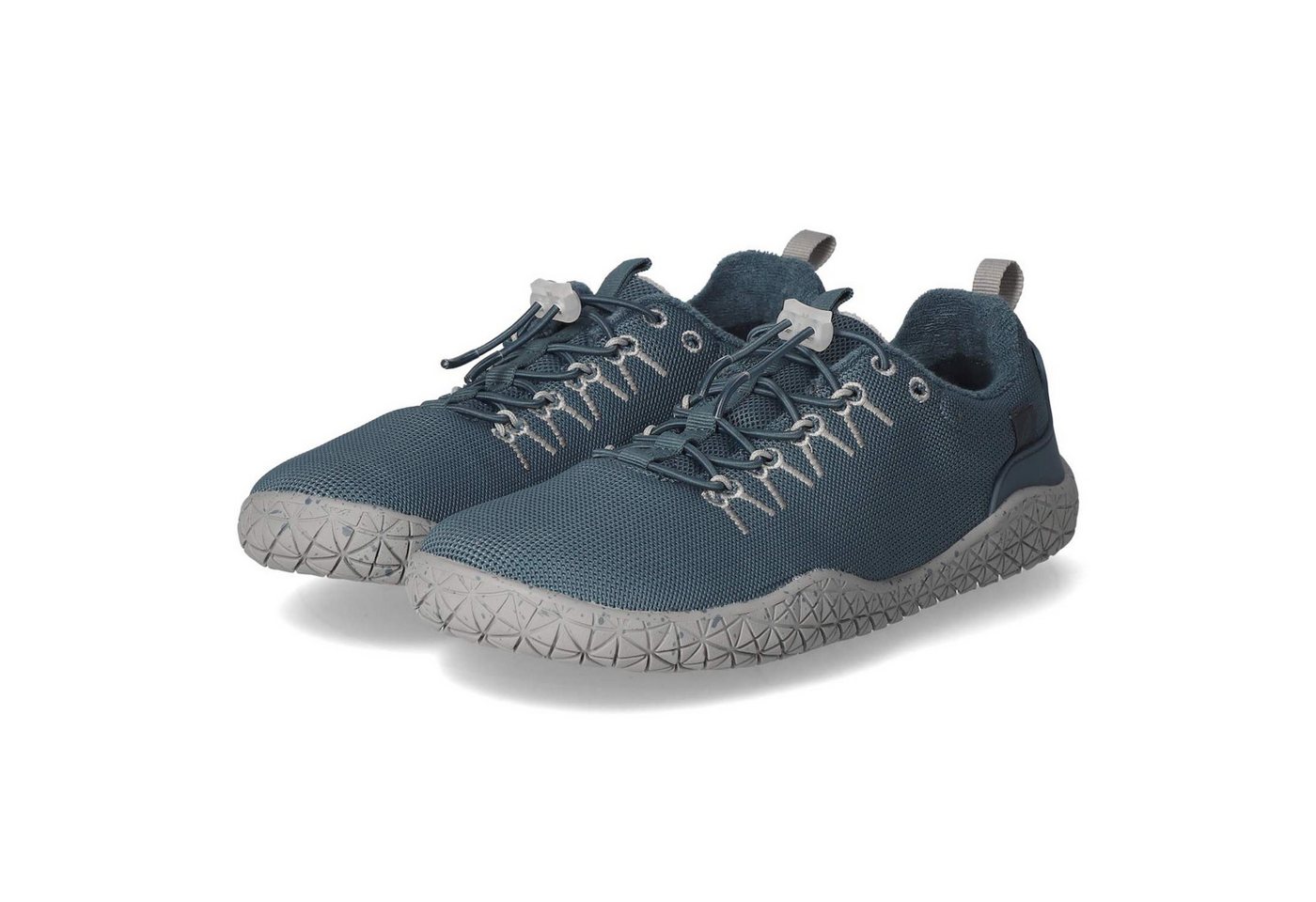 Waldläufer 956002-100/200 Damen Textil blau Schnürschuh