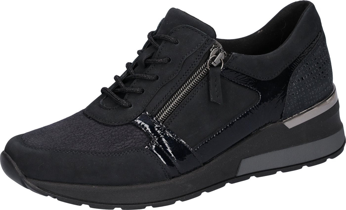 Waldläufer H-CLARA-Soft Keilsneaker, Freizeitschuh, Halbschuh, Schnürschuh mit Luftkammernsohle