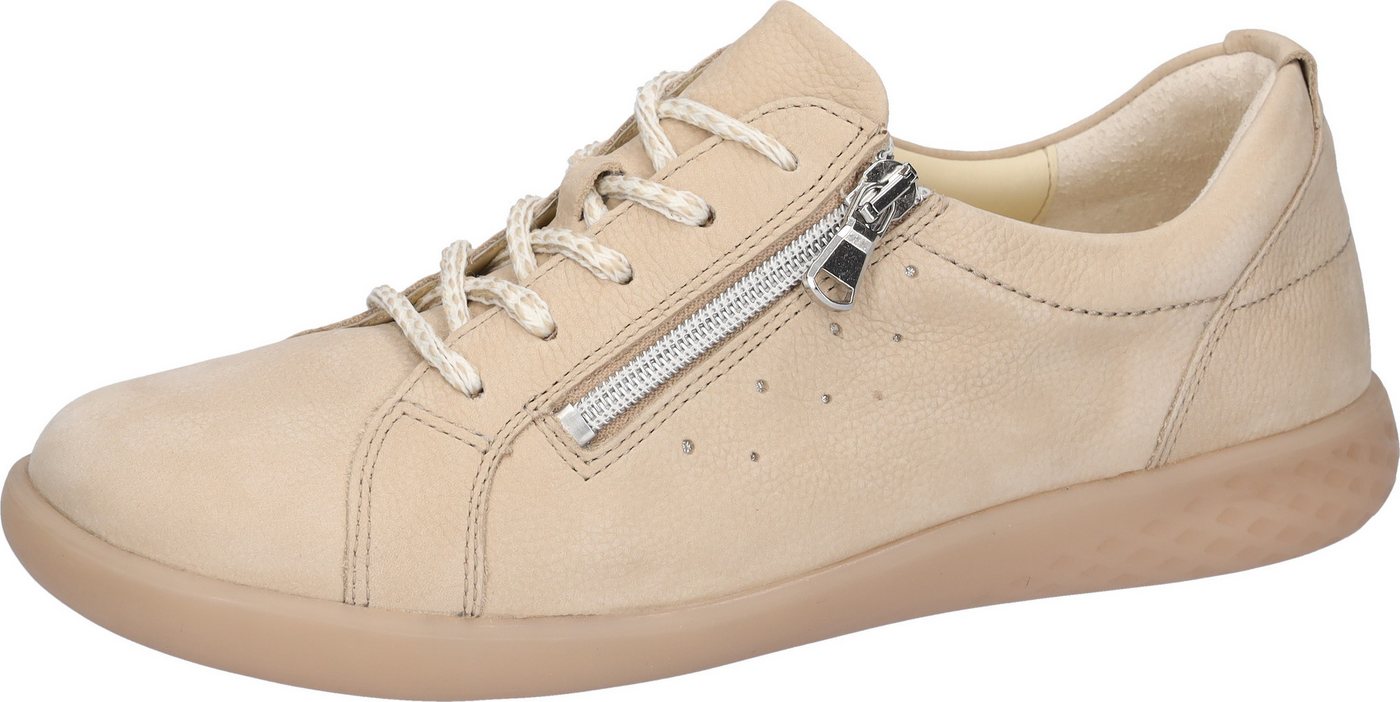 Waldläufer H-CLOÈ Schnürschuh in H-Weite, Freizeitschuh, Halbschuh, Schnürer (beige)