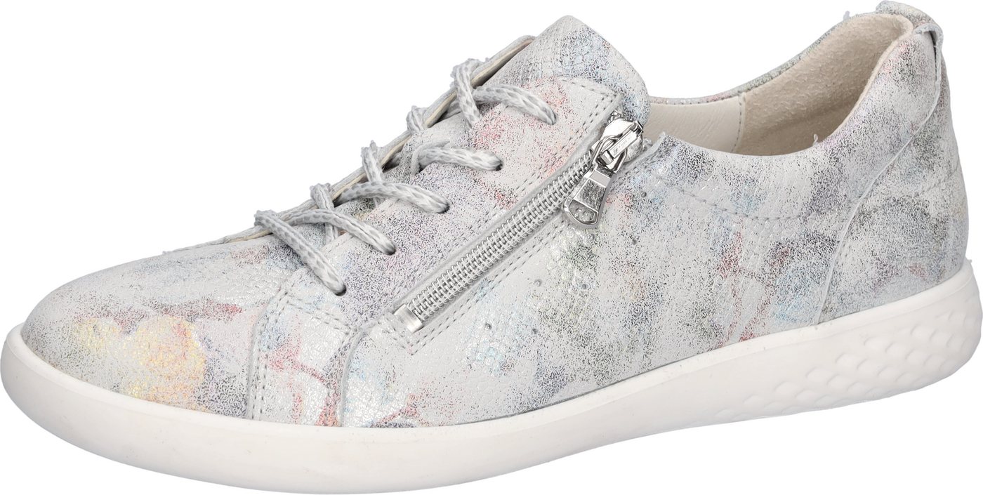 Waldläufer H-CLOÈ Schnürschuh in H-Weite, Freizeitschuh, Halbschuh, Schnürer (silber)