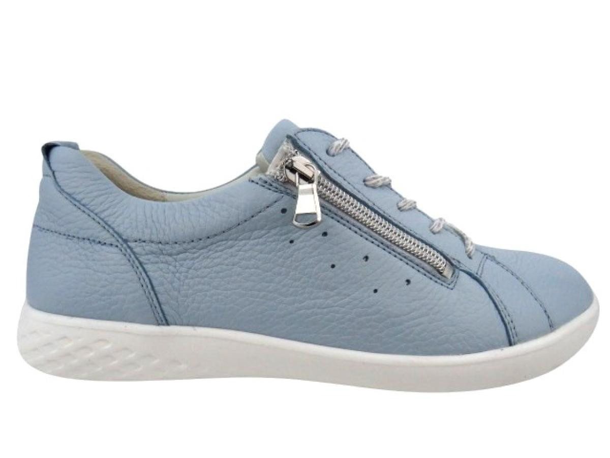 Waldläufer H-Cloe sky silber Slipper