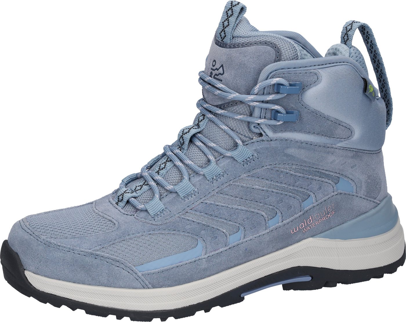 Waldläufer H-DEBBY Trekkingschuh Outdoorboots, Wanderschuh, Schnürboots in Komfortweite H (sehr weit)